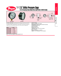Thumbnail of document Brochure - UGK 2.5 in Utility Pressure Gage